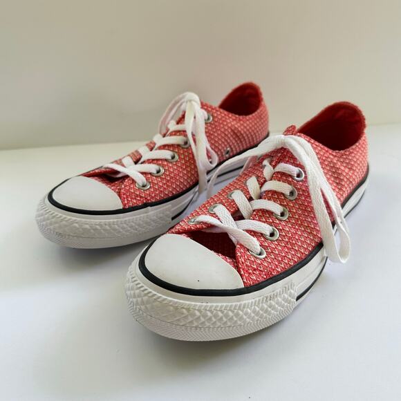 Converse Chuck Taylor All Star Low Top Sneakers Coral Print - Picture 9 of 16